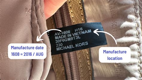 how to tell real michael kors bag|michael kors serial number checker.